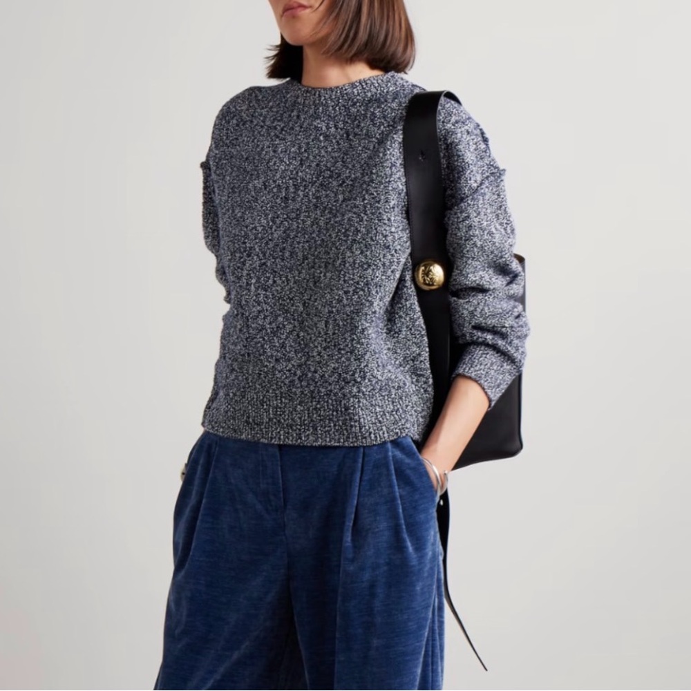 NWT Proenza Schouler White Label Remy Cotton Knit Sweater Medium